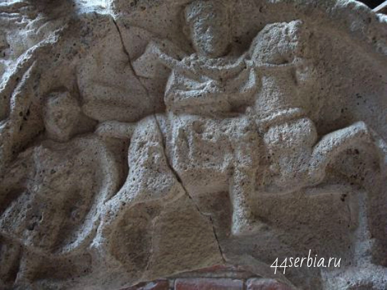 Древнеримский город Феликс Ромулиана: фрагмент барельефа