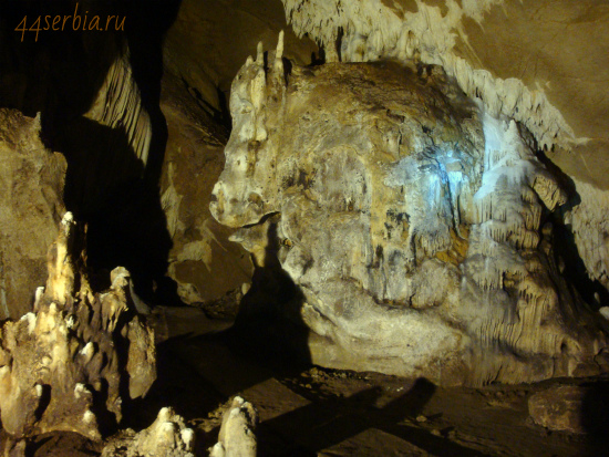 Лазарева пещера в Восточной Сербии: один из залов