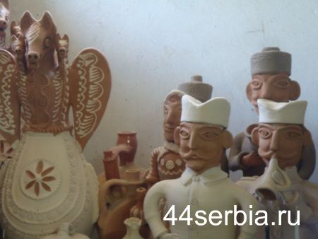 Гончарная мастерская в Сербии