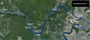 Дунайское ущелье карта