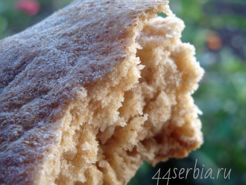 Старинный сербский хлеб