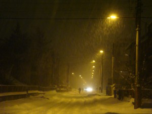 Сербия зима