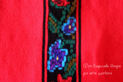 Сербская вышивка цветы